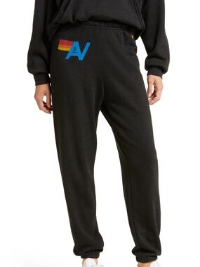 Aviator nation logo joggers